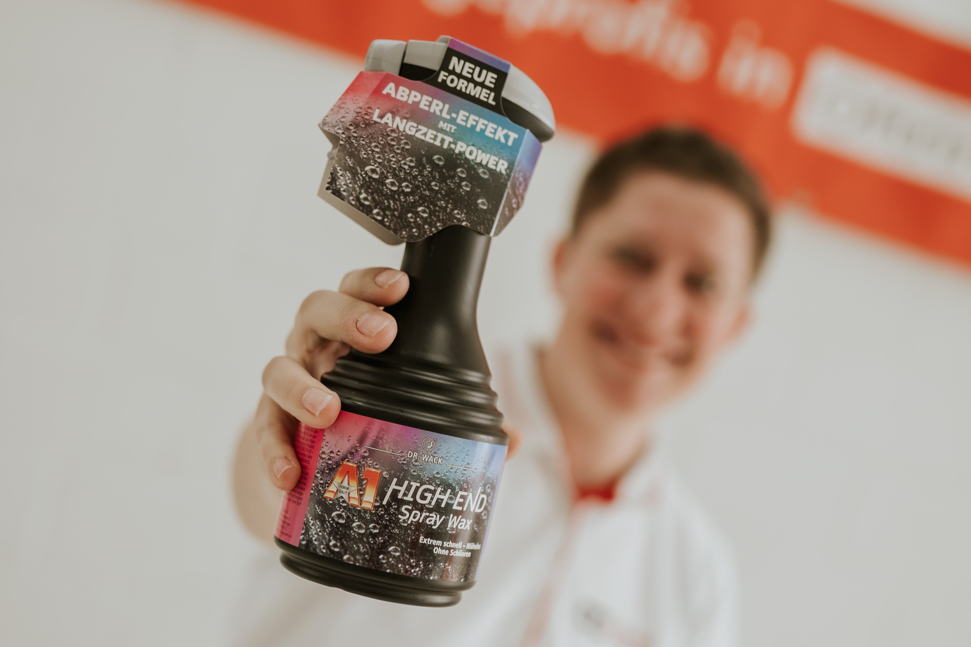 Dr. Wack A1 High End Spray Wax Flasche – Premium Lackpflege für strahlenden Glanz und effektiven Schutz