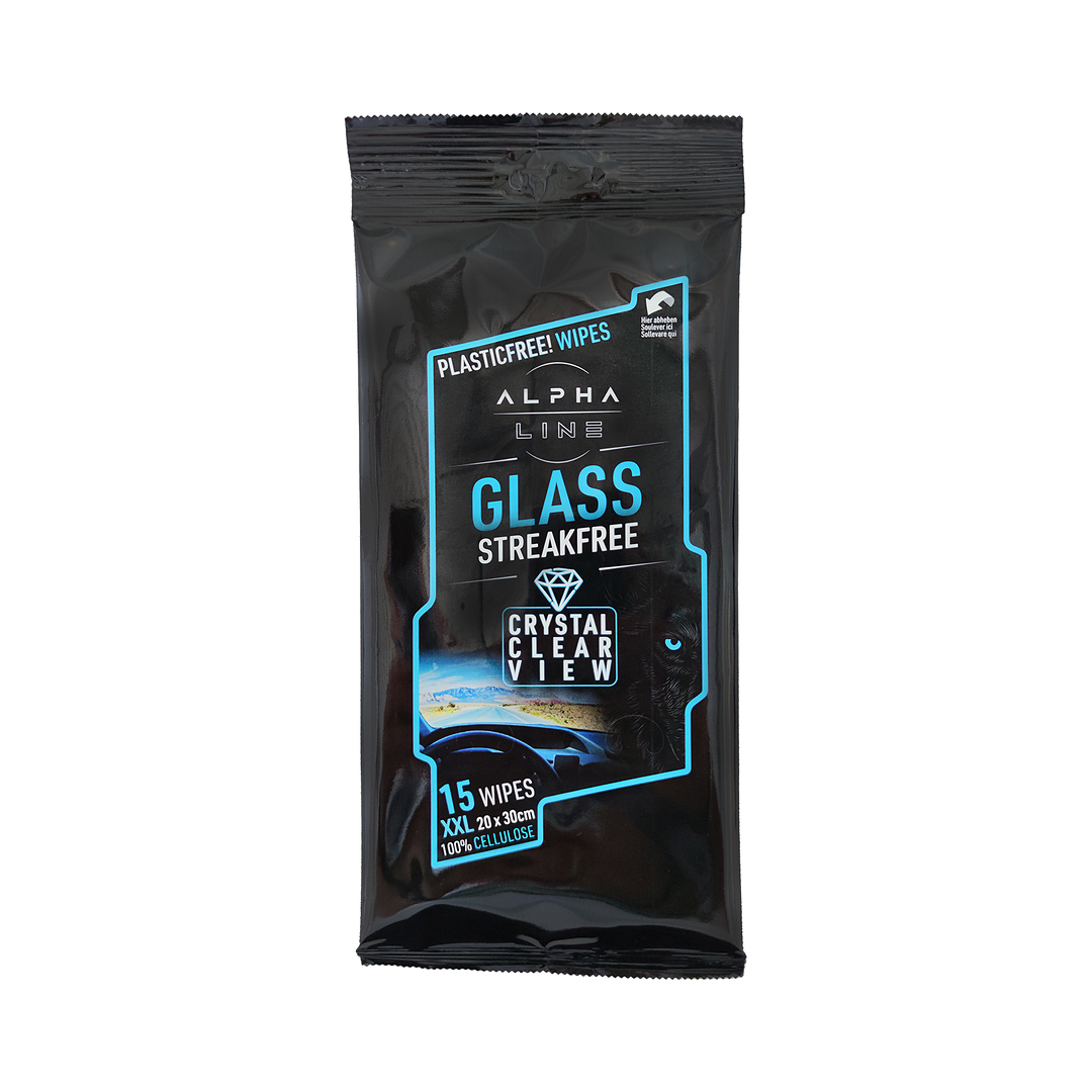 ALPHA LINE Glass Wipes