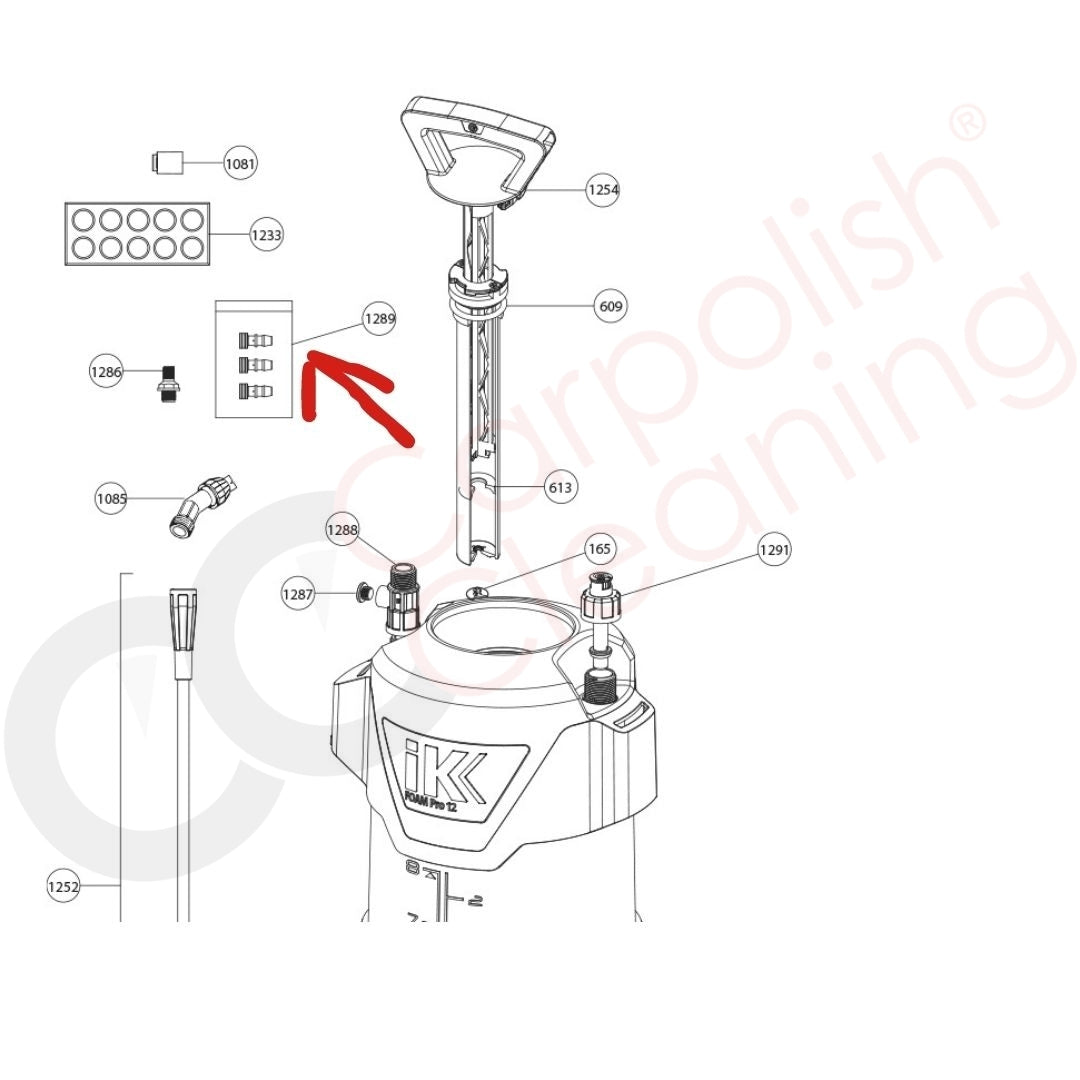 IK Sprühaufsätze Foam PRO 12 (1289) für mein Sprüher