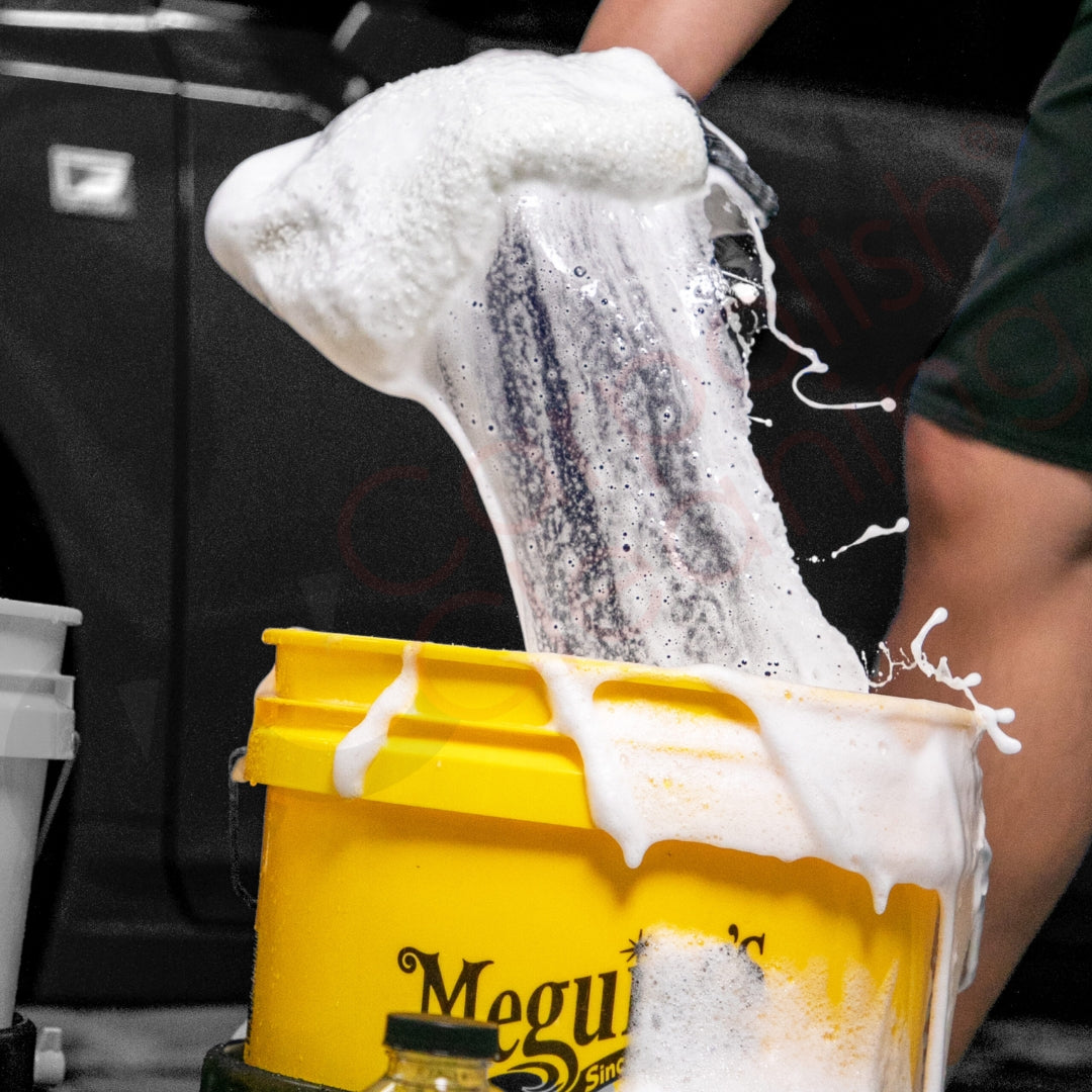 Meguiar’s Hybrid Ceramic Wash &amp; Wax Autoshampoo mit Keramikschutz für Lackreinigung und starken Wasserabperleffekt