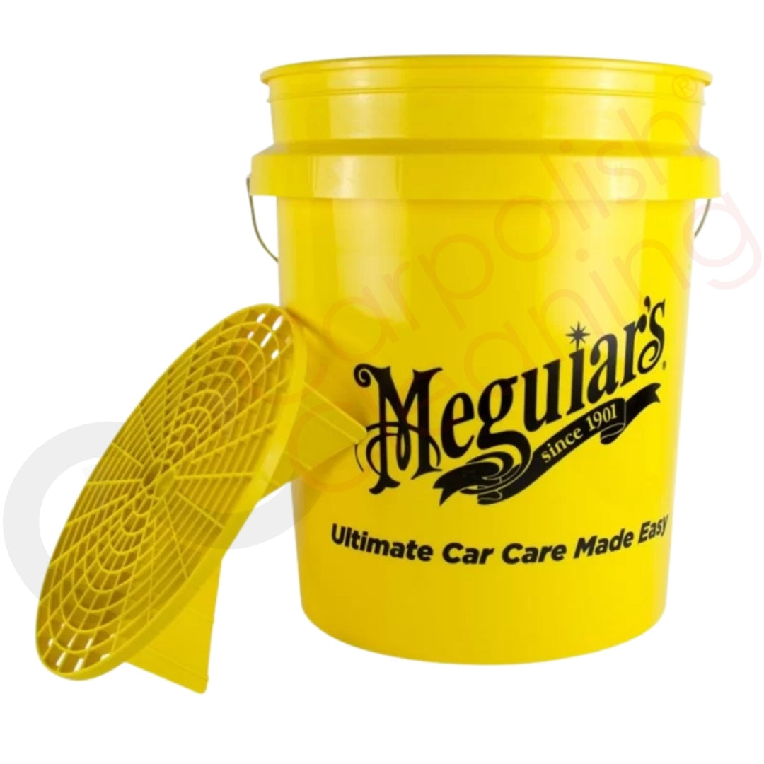 Meguiar's Wascheimer - gelb inkl. GritGuard für mein Auto