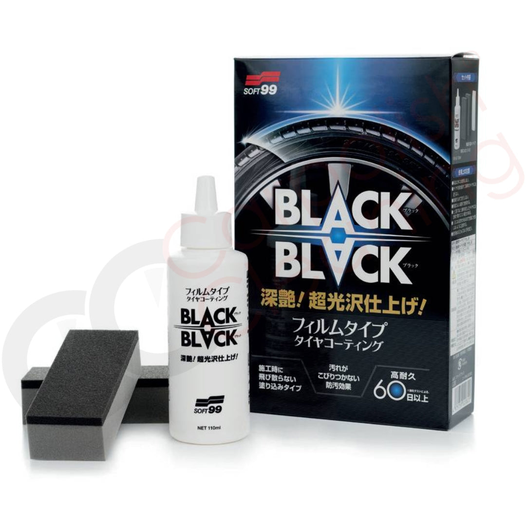 Soft99 Black Black Hard Coat For Tire für mein Auto